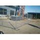 Temp Building Chain Link Temporary Fencing , Freestanding Chain Link Fence Panels
