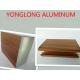 6061 T3 - T8 Wood Finish Wardrobe Aluminium Profile With Color Customized