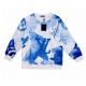 China louis vuitton t-shirt blue sweater long sleeve replica clothing wholesale