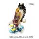 Eagle birds design jeweled enamel trinket box eagle bird enamel trinket boxes