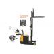 Electric Driving Stacker Forklift Truck Lifting Height 5500mm Low Vibration