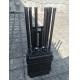 High Power 8 Channel Handcart Style Portable Frequency Jammer With Frequency Range 2.4GHz 5.8GHz