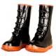 Non-Slip Black Garden Rubber Half Rain Boots For Men Size 36-46
