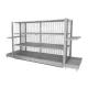 Grid Panel Wire Metal Retail Store Display Shelves For Supermarket Gondola Store Shelf