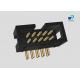 IDC Header connector, PCB Mount Receptacle, Board-to-Board, 2X5 Position, 2.54mm Pitch, Gold Flash, Right angle