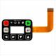 Graphic Overlay Control LED Membrane Switch Customized Flexible FPC