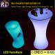 Party Decor Leisure Furniture Rechargeable LED Poseur Table
