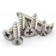 A2-70 Grade Stainless Steel Flat Head Self Tapping Screws Low Maintenance