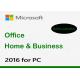 Microsoft Office Home & Business 2016 For 1 Windows PC 32 Bit Or 64 Bit