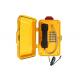 Industrial Weatherproof Emergency Phone , Emergency Call Box IP66-IP67 With Light