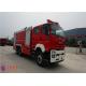 6x4 Drive Foam Commercial Fire Trucks With YTQ 590K Sandwich Type PTO