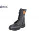 Composite Army Surplus Boots Sand Black Anti Pilling  Genuine Cow Leather