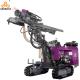 Top Hammer Hard Rock Mining Hydraulic DTH Drill Rig with 22kw Max.Impulse Power