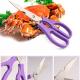 Freezing Kitchen Knife Scissors Stainless Steel Knife Set With Soft Grip