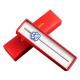 custom red bookmark gift box  luxurious silver gold bookmark packaging box