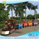Hansel cheap Tourist Amusement Trackless Kids Mini Train amusement trains for sale factory