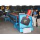 1.5 - 2.5mm Thickness Storage Rack Roll Forming Machine With Hydraulic Cutting And Punching