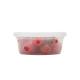 16oz Soup Plastic Disposable Cup Microwavable 4 1/2 X 4 1/2 X 3