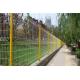 50x200mm 3D Wire Mesh Fence PVC Coated Wire Mesh Fencing Yellow