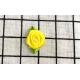 Yellow Handmade Flower Ribbon Perfect For Embellish Hand Made Cards