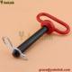 Alloy steel Plastic coated hitch pin red head 1X7.5 for linkage