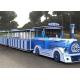 Carnival Games Trackless Train Ride , Customized Amusement Park Rides For Kids
