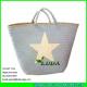 LUDA imitated palm leaf beach straw bags wholesale Seagrass Straw handbag