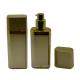 60ml 100 ml Gold High quality Slim Empty Acrylic Rectangle Lotion Pump Bottle
