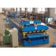 Metal Roof Roll Forming Machine , Color Steel Corrugated Roofing Sheet Making Machine