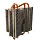 Anti Corrosion Copper Heat Pipe Radiator Heatsink ISO9001 Durable