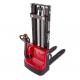 JAC Mechanical pedestrian Electric Straddle Pallet Stacker Forklift 1T