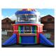 Commercial Rocket Parachute 0.55mm Inflatable Jumping Castle
