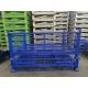 Padlock Locking System Collapsible Pallet Cage With ISO9001 Certificate