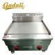 Fast Food 2800pa Counter Top Gas Griddle For Restaurant
