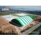 Polygon Roof Top Sport Event Tents Green White Cover For Football Games