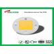80X80mm LED Printed Circuit Board White Solder Mask Taiyo Brand