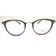 Light-weight combined frame with acetate & titanium eyewear spectale frames
