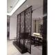 Stainless Steel Rose Gold Wall Art Hanging Screens Fashionable Room Divider Designs Living Room Partition