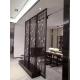 Stainless Steel Rose Gold Wall Art Hanging Screens Fashionable Room Divider Designs Living Room Partition
