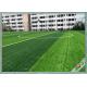 Olive Shape Football Field Soccer Artificial Grass Anti UV 2 / 4 / 5m Roll Width