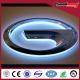 vacuum forming 3D auto sign / waterproof LED car logo advertising sign / Plastic chorme vaccum forming car logo sign