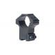 25.4mm / 11mm Tactical Scope Rings Aluminum Alloy Material High Strength