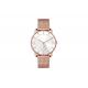 IP Plating Classic Alloy Case Watch Women Wristwatches Interchangeable Strap