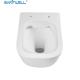 Popular Chaozhou New Design SWJ1225 Bathroom wc white toilet bowl rimless flush