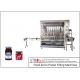 8 Nozzles Automatic Bottle Filling Machine For Cherry Jam Jelly