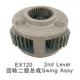 Second planet carrier gear for Hitachi EX120 swing motor assy