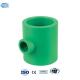 Green PPR Pipe Fitting Reducing Tee