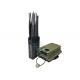 10 Channels Mobile Phone Signal Jammer 10 Watt 30m Radius With Leather Case