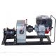 Fast Speed 3 Ton Cable Winch For Power Construction With Honda Engine