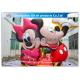 Beautiful Mickey Mouse Kids Inflatable Bouncy Castle Cartoon With CE / UL Blower